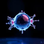 Nanoroboter im menschlichen Körper, die Medikamente gezielt abgeben.